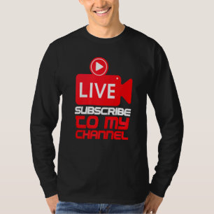 Camiseta Blogueiro do Live Irl Streaming Streaming Creator