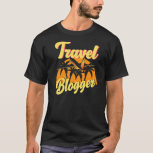 Camiseta Blogueiro Viajante do Blog do viagem Blogger Wande