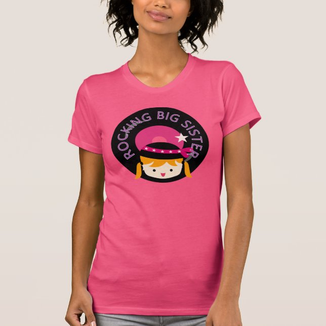 Camiseta Blond Rocking Big Sister (Frente)