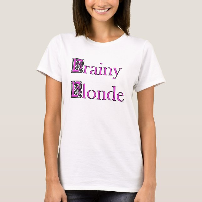 Camiseta blonde2 brainy (Frente)