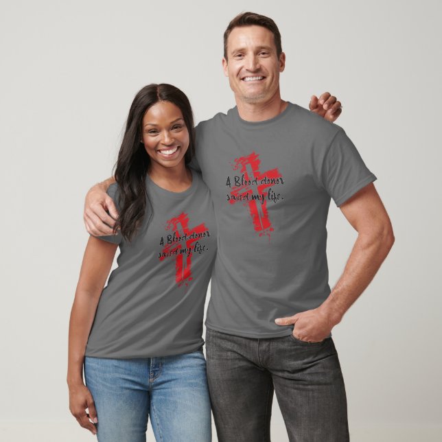 Camiseta Blood Donar Cross T-Shirt (Unissex)