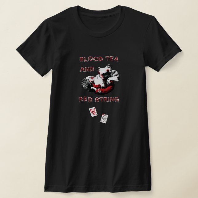 Camiseta Blood Tea and Red String - Smaller Design (Postura )