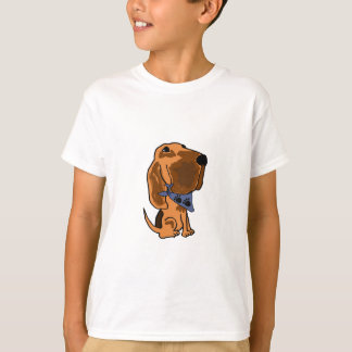 Camiseta Bloodhound dos vagabundos com um t-shirt do