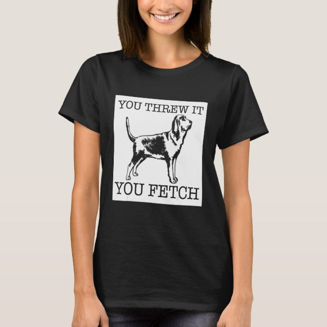 Camiseta Bloodhound funny dog lover gift (Frente)