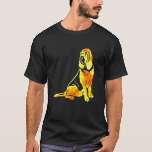Camiseta Bloodhound Orange Retro Vintage Bloodhound Proprie
