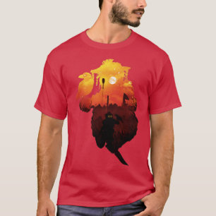 Camiseta Bloodhound Sunset