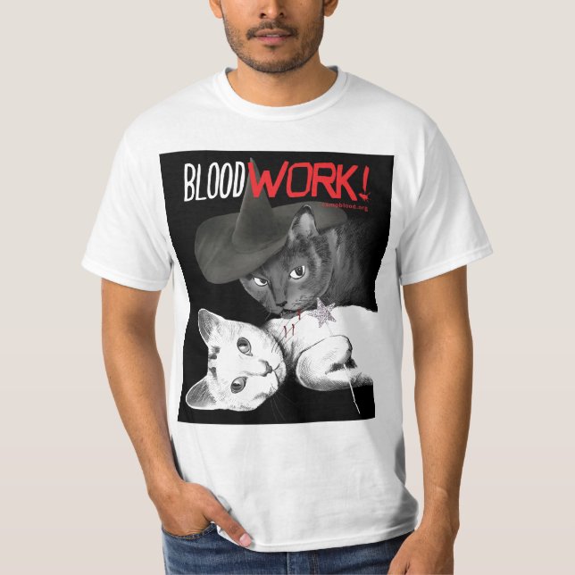 Camiseta BloodWork! Necromancer Nancy (Frente)