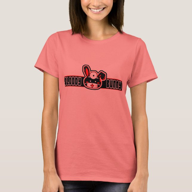 Camiseta Bloody Bunny (Frente)
