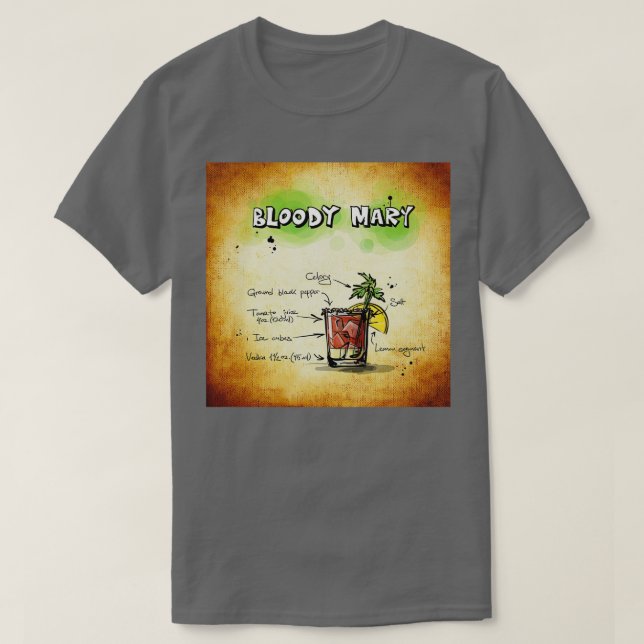Camiseta Bloody Mary (Frente do Design)
