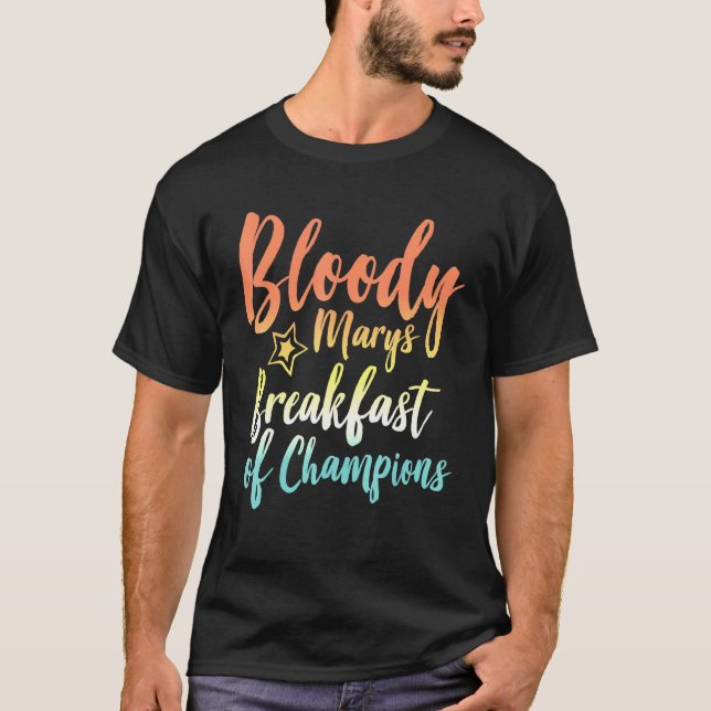 Camiseta Bloody Mary Breakfast de Champions Brunton Bloody  (Frente)