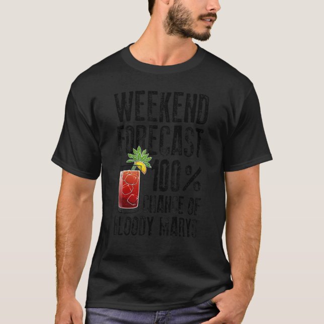 Camiseta Bloody Mary For Men Vodka Alcoholic Glass Dr. (Frente)