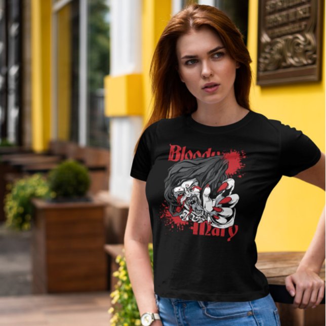 Camiseta Bloody Mary Monster Halloween (Criador carregado)