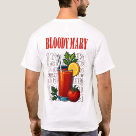 Camiseta Bloody Mary T-Shirt – Bold Brunch Cocktail