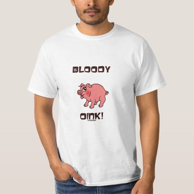 Camiseta Bloody Oink! (Frente)