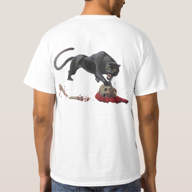 Camiseta Bloody Panther (Verso)