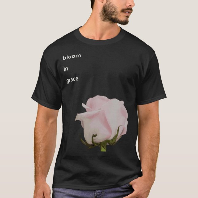 Camiseta Bloom in Grace New beginning optimistic power flow (Frente)