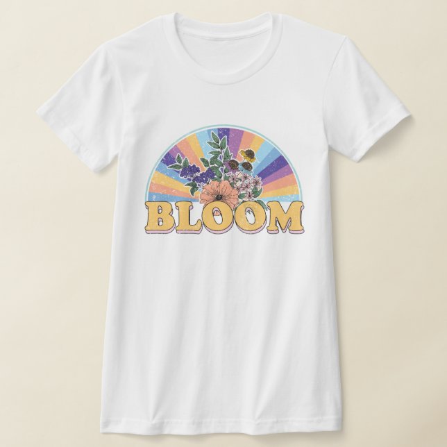 Camiseta Bloom Retro Floral (Postura )