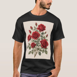 Camiseta Bloom Where You Are Planted | Vintage Rose Botanic