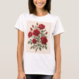 Camiseta Bloom Where You Are Planted | Vintage Rose Botanic