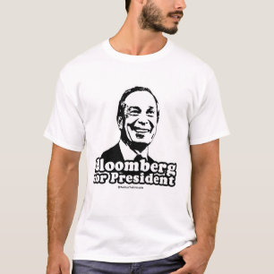 CAMISETA BLOOMBERG PARA O PRESIDENTE