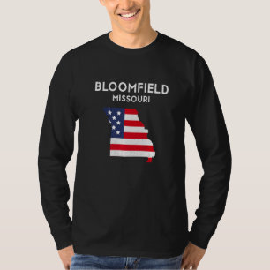 Camiseta Bloomfield Missouri USA State America Viagem Misso