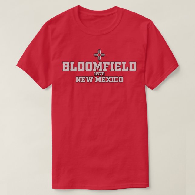 Camiseta Bloomfield Novo México (Frente do Design)