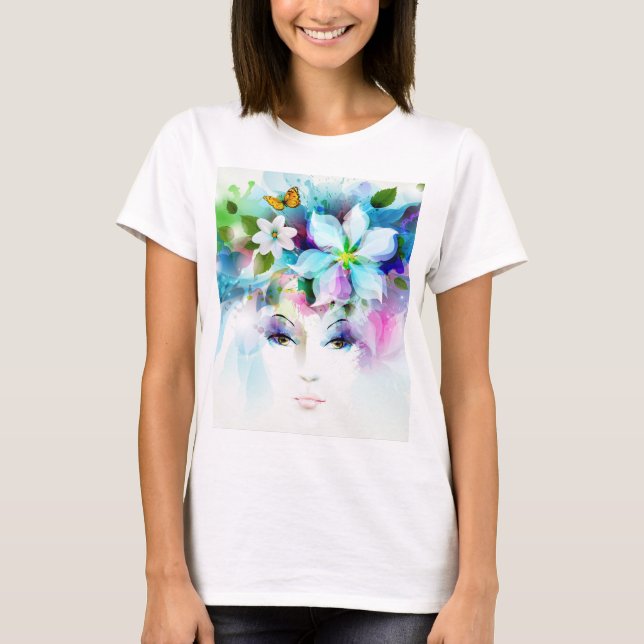 Camiseta Blooming Beauty (Frente)
