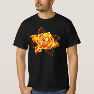 Camiseta Blooming Fire Rosa