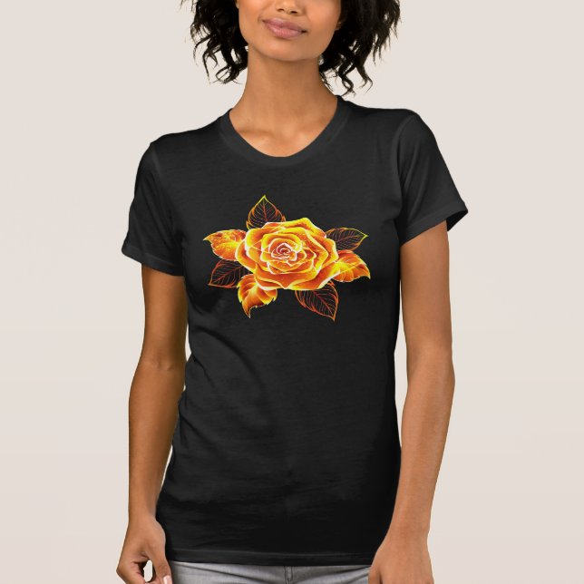Camiseta Blooming Fire Rosa (Frente)