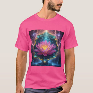 Camiseta Blooming Lotus: Serenidade em Design