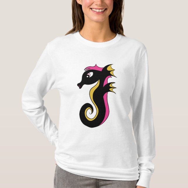 Camiseta Blooming Neon Seacavalo (Frente)