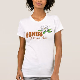 Camiseta Blooming with Love - Bonus Floral Bonus Bonus Mãe