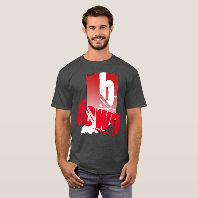 Camiseta Bloomington (B-Cidade) Indiana (Frente Completa)