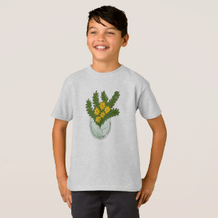 Camiseta Blooms de beleza de novos começos - Floral simbóli