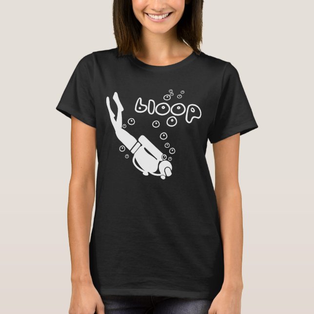Camiseta Bloop Scuba Dive (Frente)