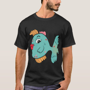 Camiseta Blooples o Peixe Tropical