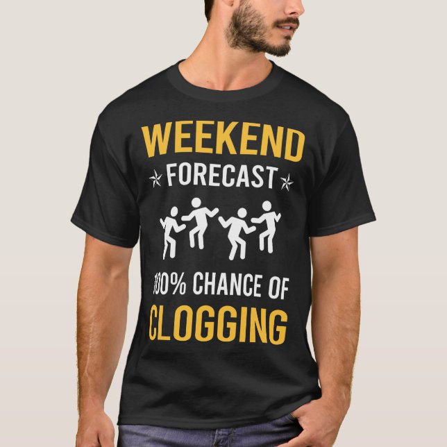 Camiseta Bloqueador de Clogs do Weekend (Frente)