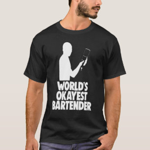 Camiseta Bloqueadores de Tee do Funcionário do Bar de Barte