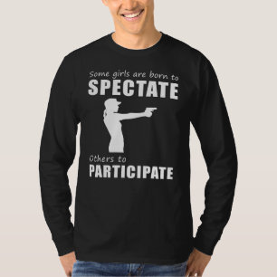 Camiseta Bloquear e LOL! Espectrato Engraçado vs. Gun T Par
