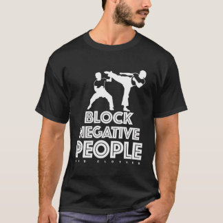 Camiseta Bloquear Pessoas Negativas