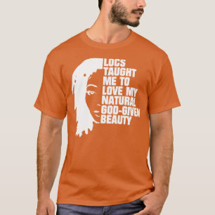 Camiseta Bloqueia a Cotação Silhuette Dreadlocks