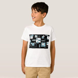 Camiseta Bloqueia obsessão T-Shirt Funky