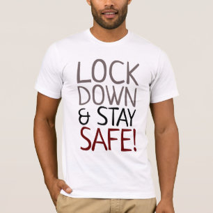 Camiseta Bloqueie e Fique Seguro