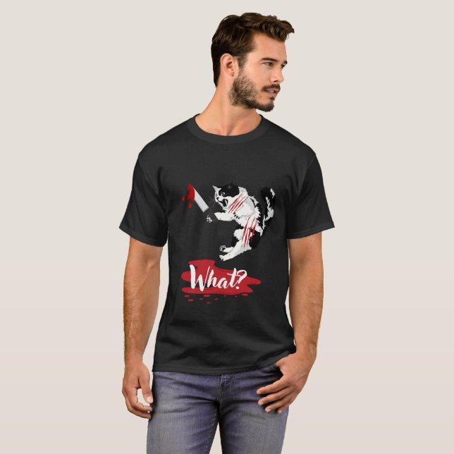 Camiseta Bloqueio Assustador (Frente Completa)
