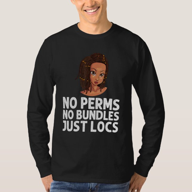 Camiseta Bloqueio Para Homens, Mulheres Dreadlock Braid Afr (Frente)