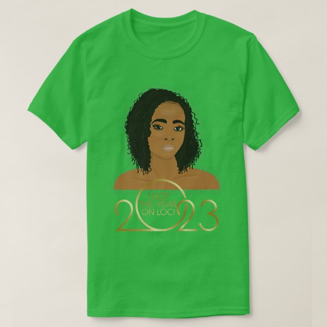 Camiseta Bloqueios de fechaduras do feliz ano novo 2023 (Frente do Design)