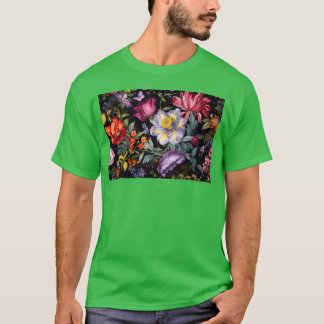 Camiseta Blossom Ballet A Vibrant Floral Print Design funny