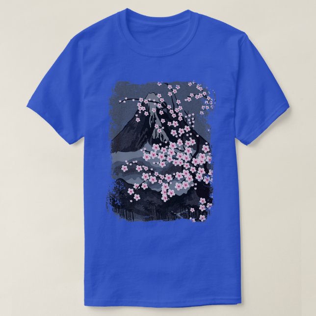 Camiseta Blossom de Cereja Bonito, Sakura com Mou (Frente do Design)