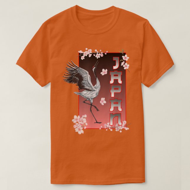 Camiseta Blossom de Cereja Sakura Bird Sakura (Frente do Design)