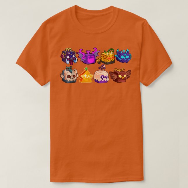 Camiseta Blox Fruta Game Essential (Frente do Design)